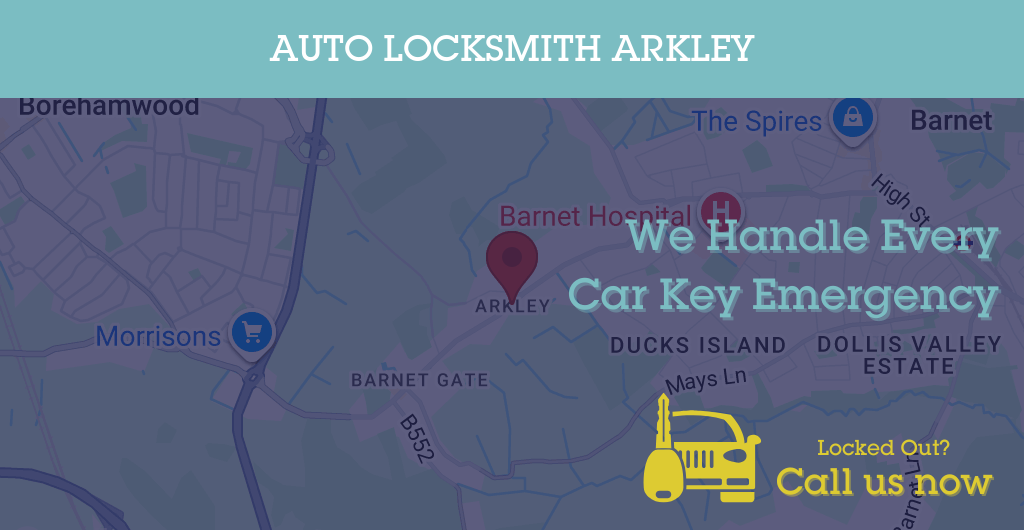 Auto Locksmith Services in Arkley - NW postcode