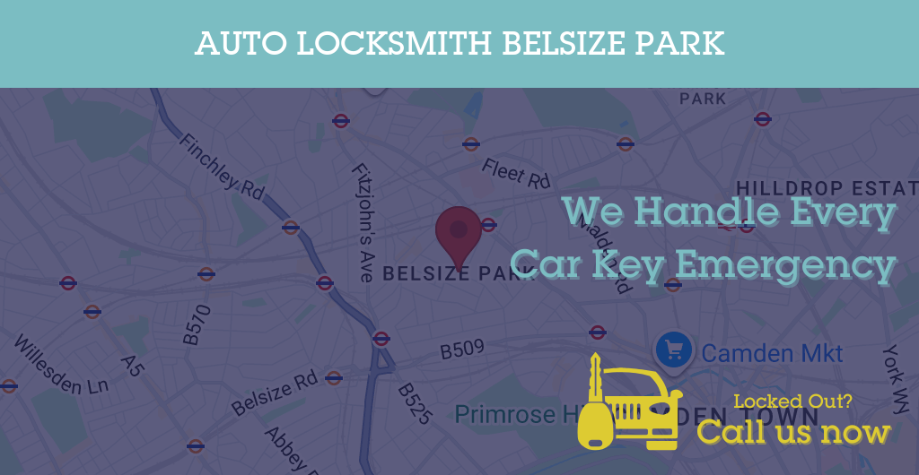 Auto Locksmith Services in Belsize Park - NW postcode