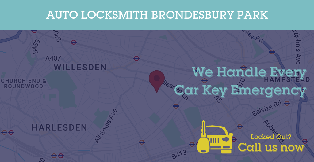 Auto Locksmith Services in Brondesbury Park - NW postcode