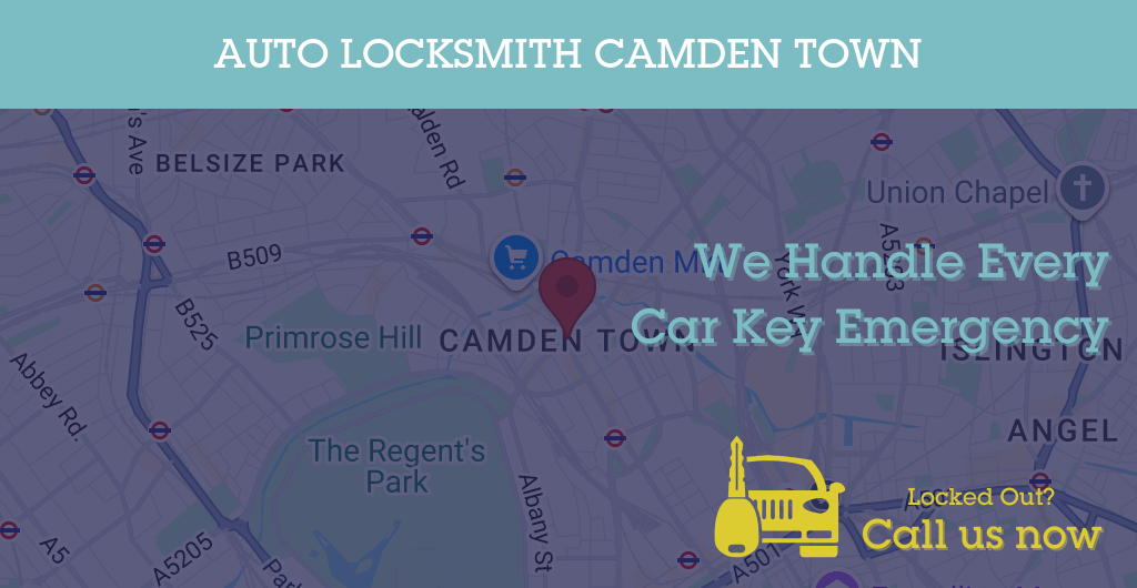 Auto Locksmith Services in Camden Town - NW postcode