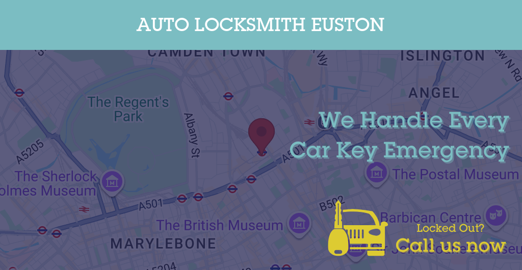 Auto Locksmith Services in Euston - NW postcode