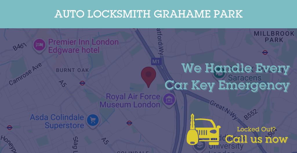 Auto Locksmith Services in Grahame Park - NW postcode