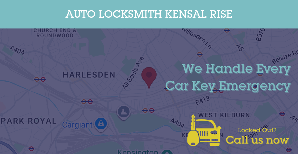 Auto Locksmith Services in Kensal Rise - NW postcode