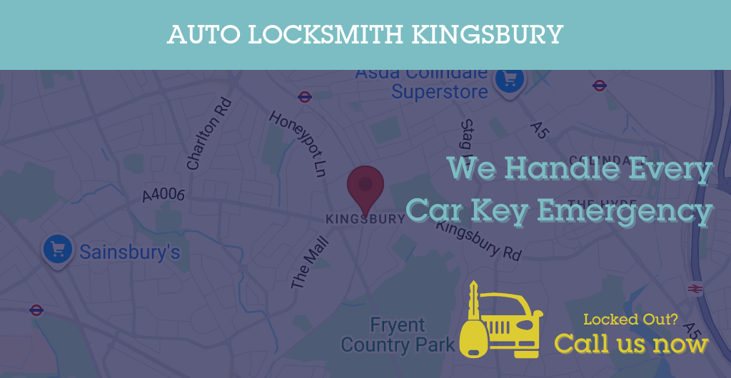 Auto Locksmith Services in Kingsbury - NW postcode