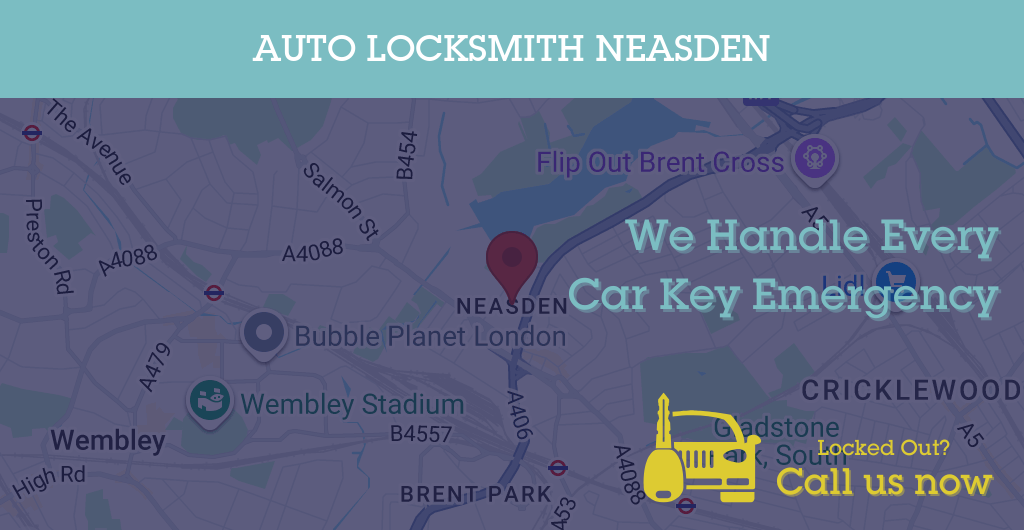 Auto Locksmith Services in Neasden - NW postcode