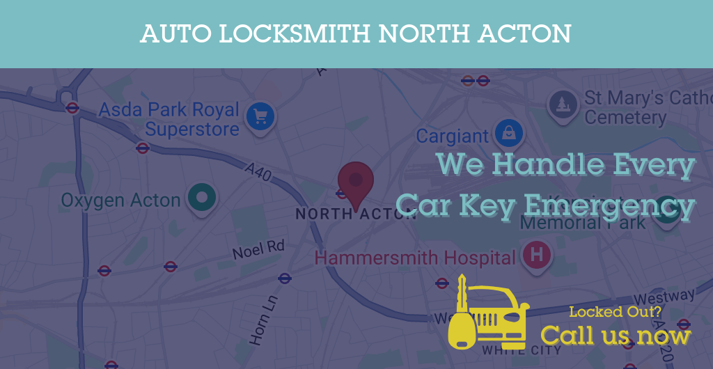 Auto Locksmith Services in North Acton - NW postcode
