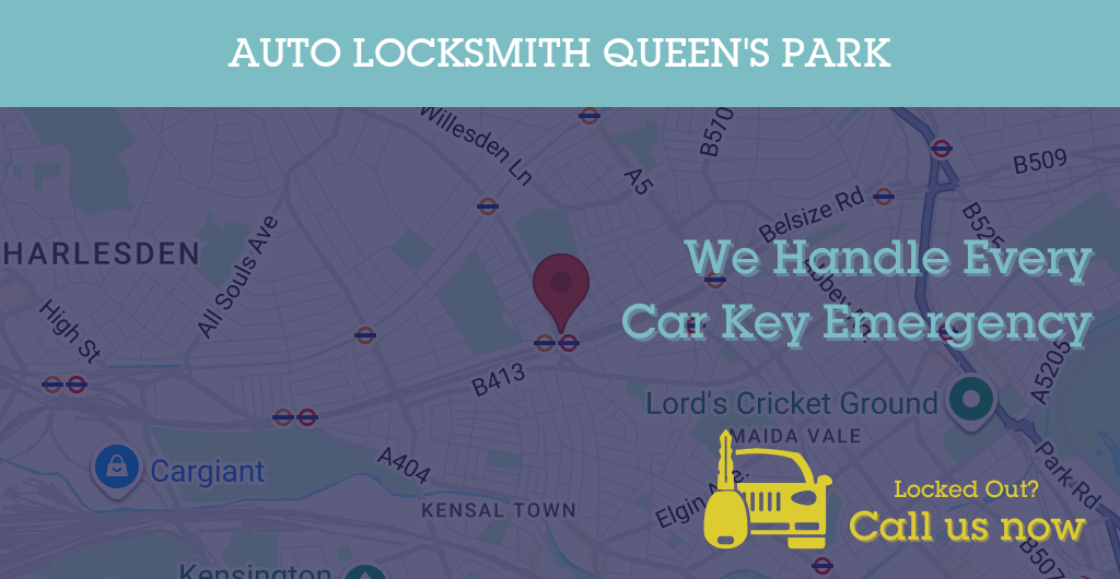 Auto Locksmith Services in Queen's Park - NW postcode