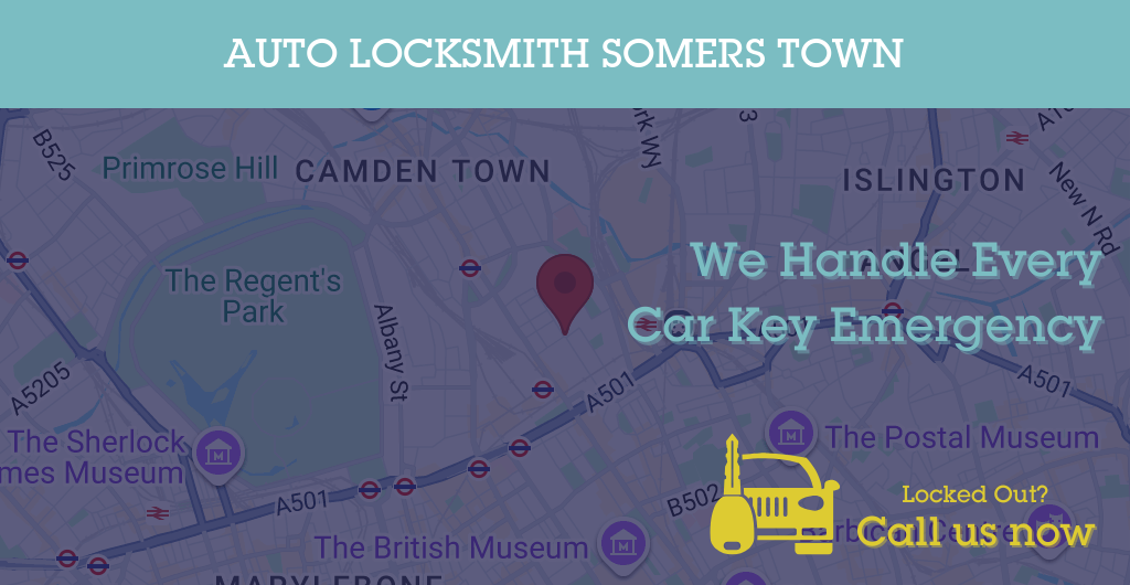 Auto Locksmith Services in Somers Town - NW postcode