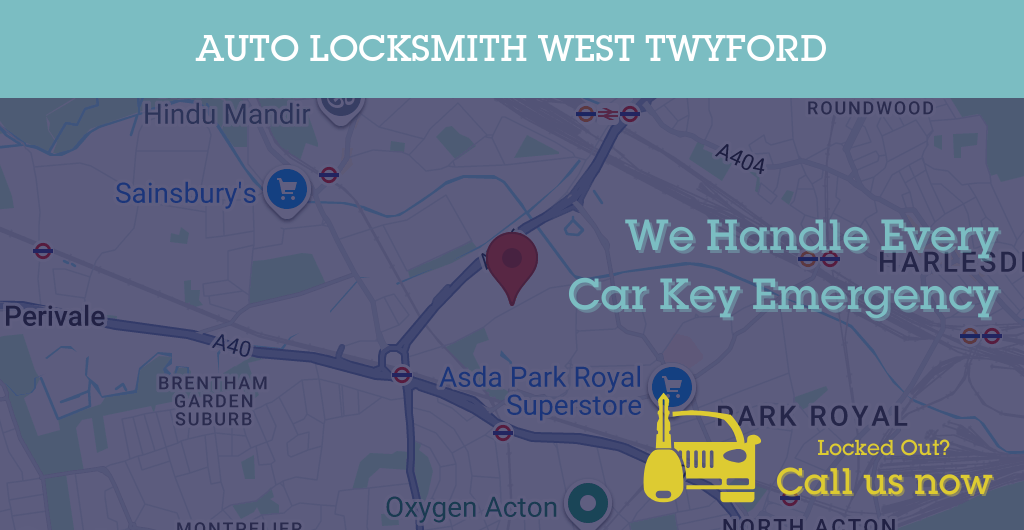 Auto Locksmith Services in West Twyford - NW postcode